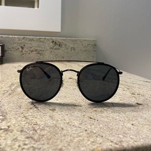 Ray Ban Unisex Double Round Sunglasses
